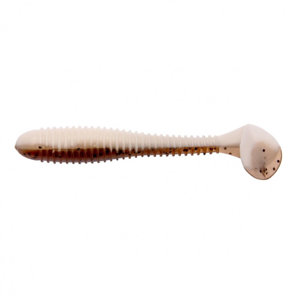Виброхвост Helios Catcher 3,55"/9 см, цвет Rusty & White 5 шт HS-2-005 , 